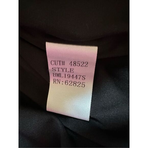 Sho by Tadashi Shoji Sequin Surplice Neck Body-Con Dress in Hot Pink Size X-Smal - Picture 7 of 8